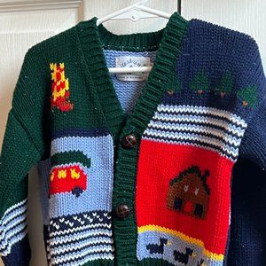 Kitestring 3T boys' winter holiday sweater